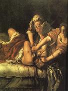 Artemisia gentileschi Judith and Holofernes painting